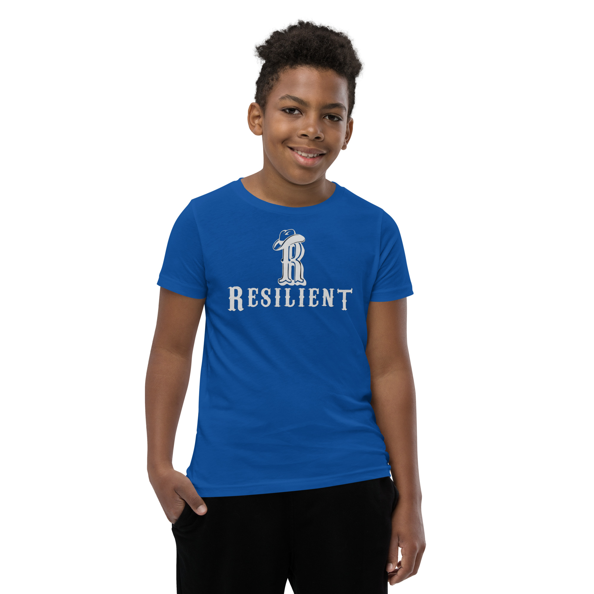 Western Logo and Slogan Youth Shirt