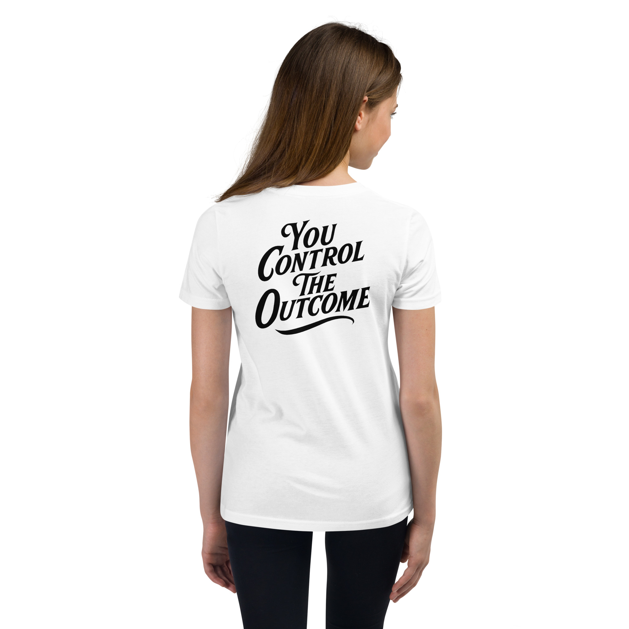 Logo and Slogan Youth Unisex Shirt - Image 3