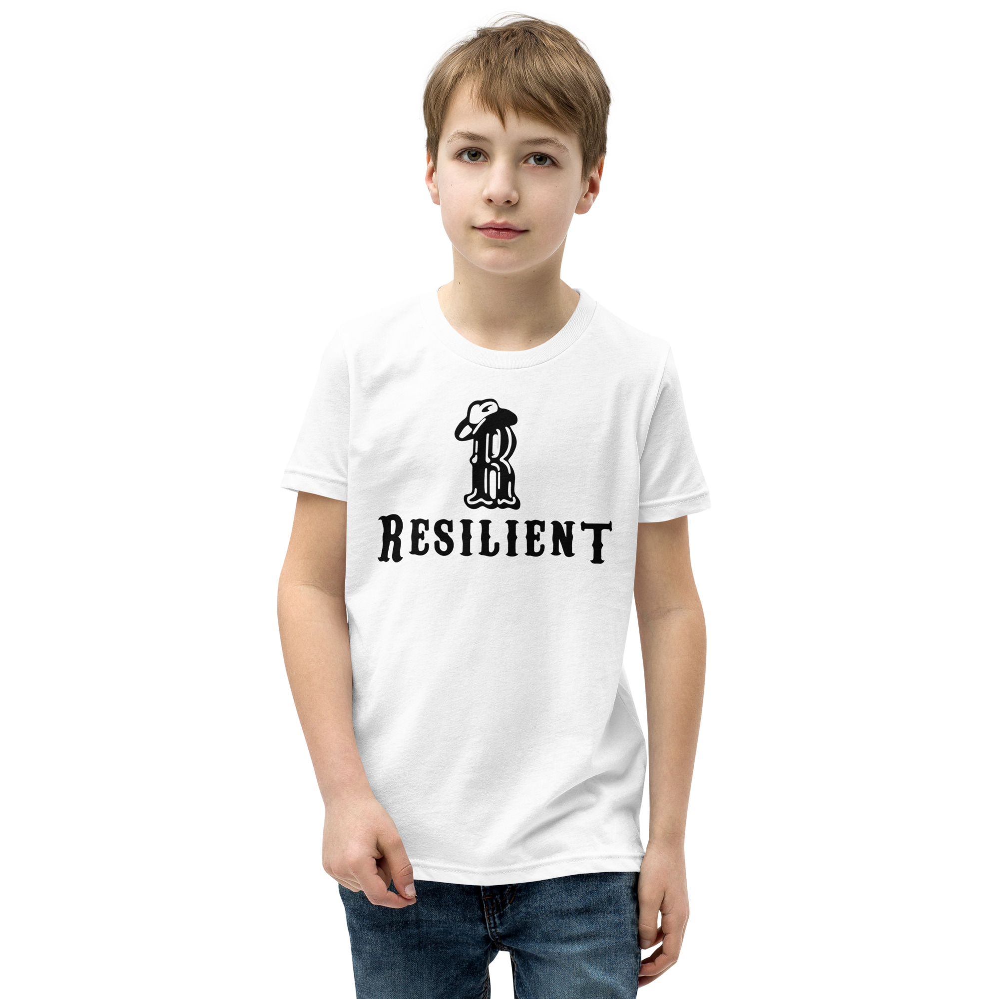 Western Logo and Slogan Youth Unisex Shirt - Image 9
