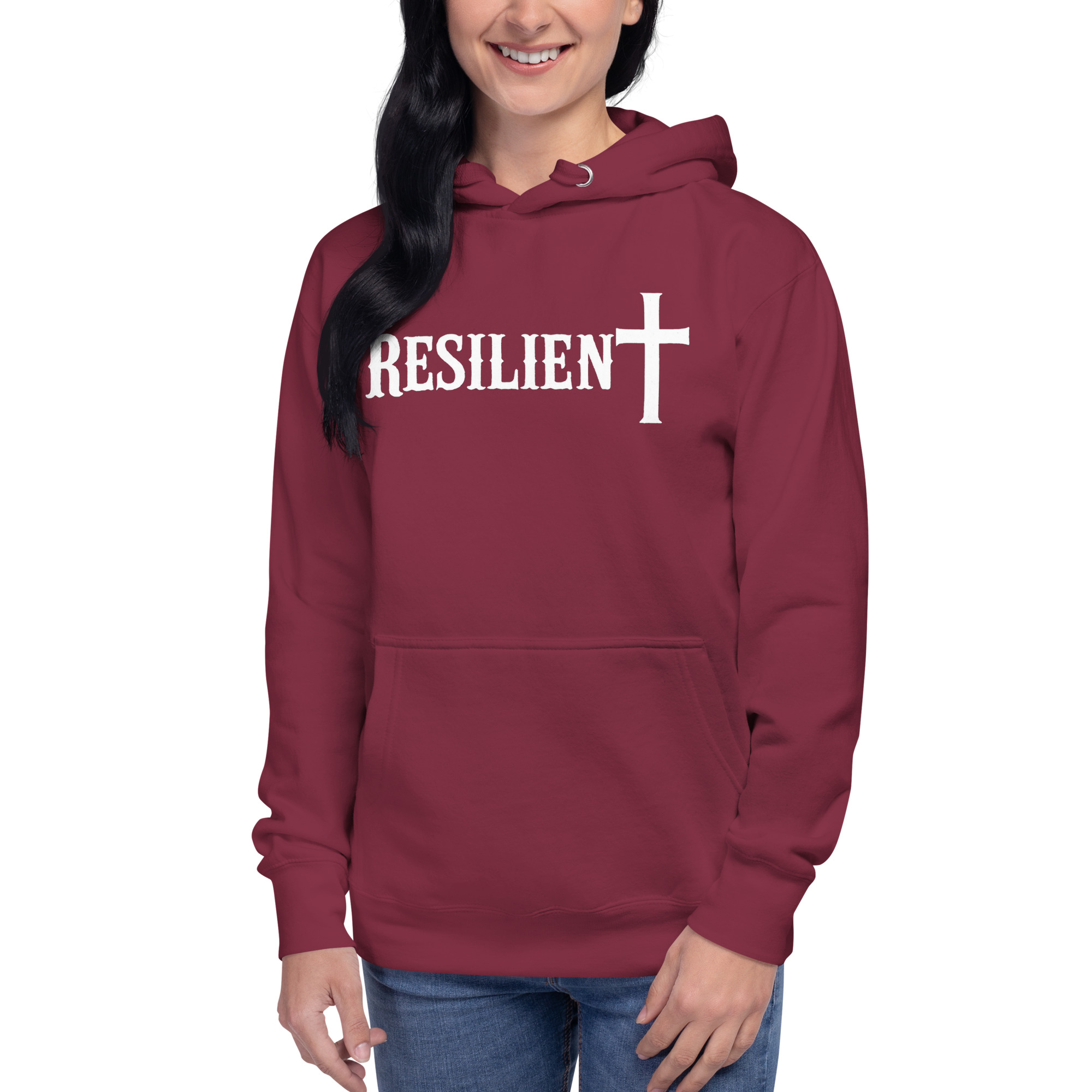 Cross Unisex Hoodie - Image 4
