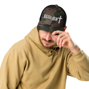 Cross Camouflage Trucker Hat