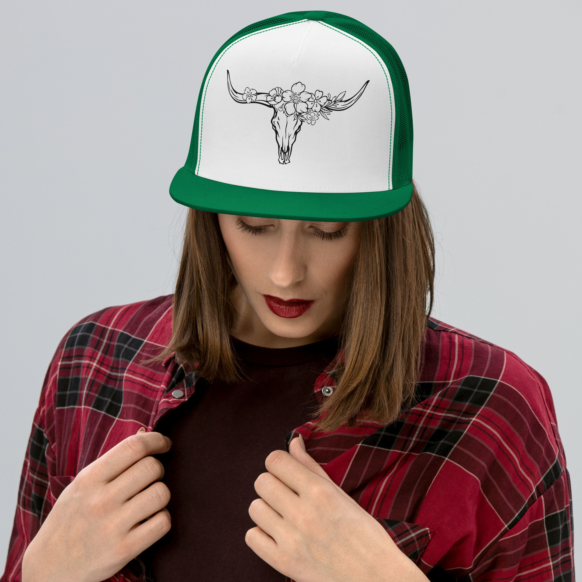 Longhorn Trucker Cap - Image 6