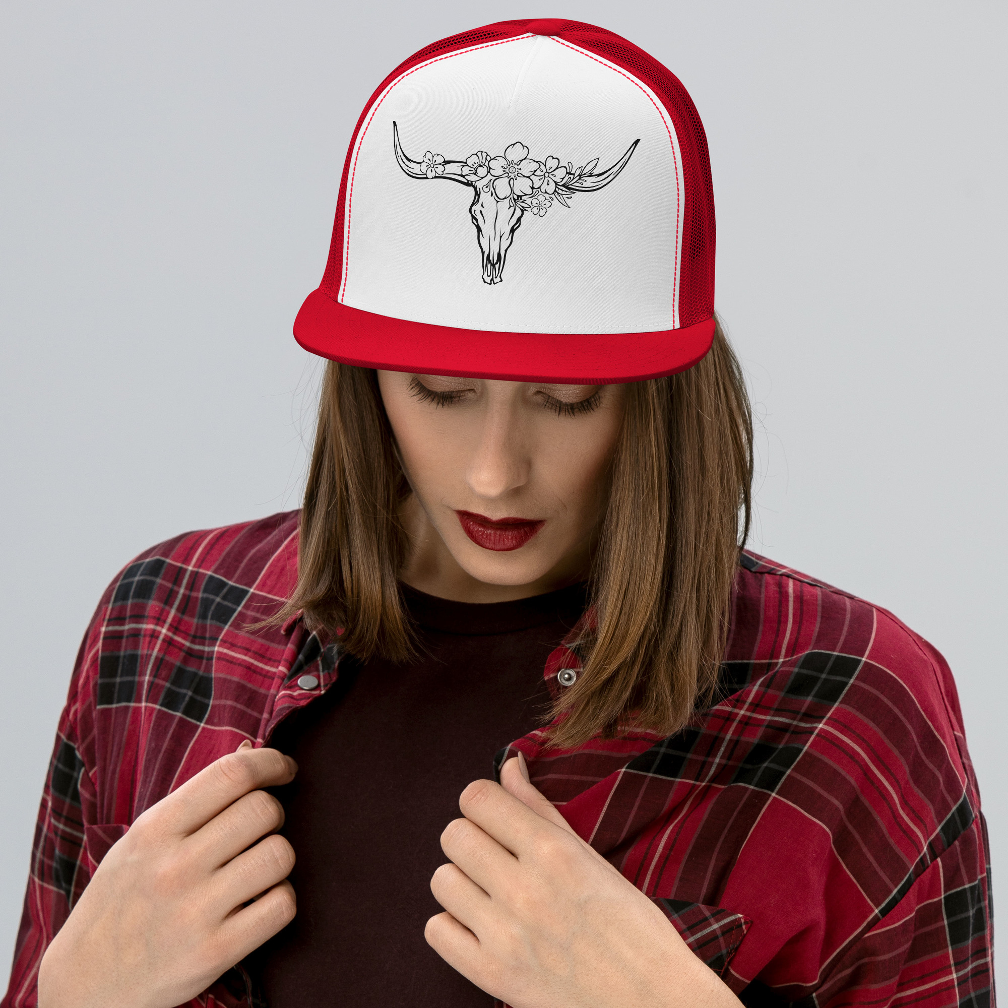 Longhorn Trucker Cap - Image 3