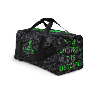 Camo and Green Duffle bag