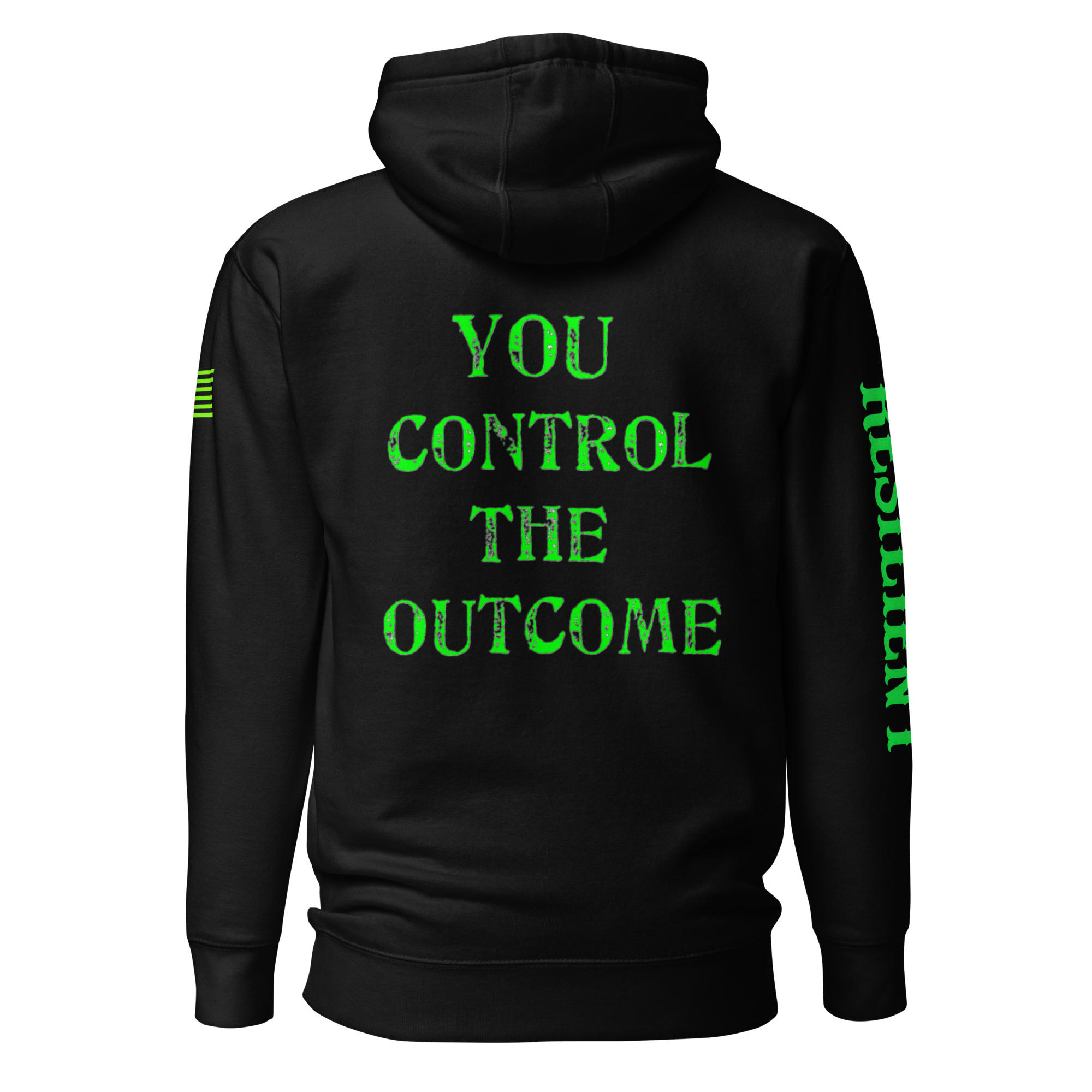Logo and Slogan Unisex Hoodie - Image 4