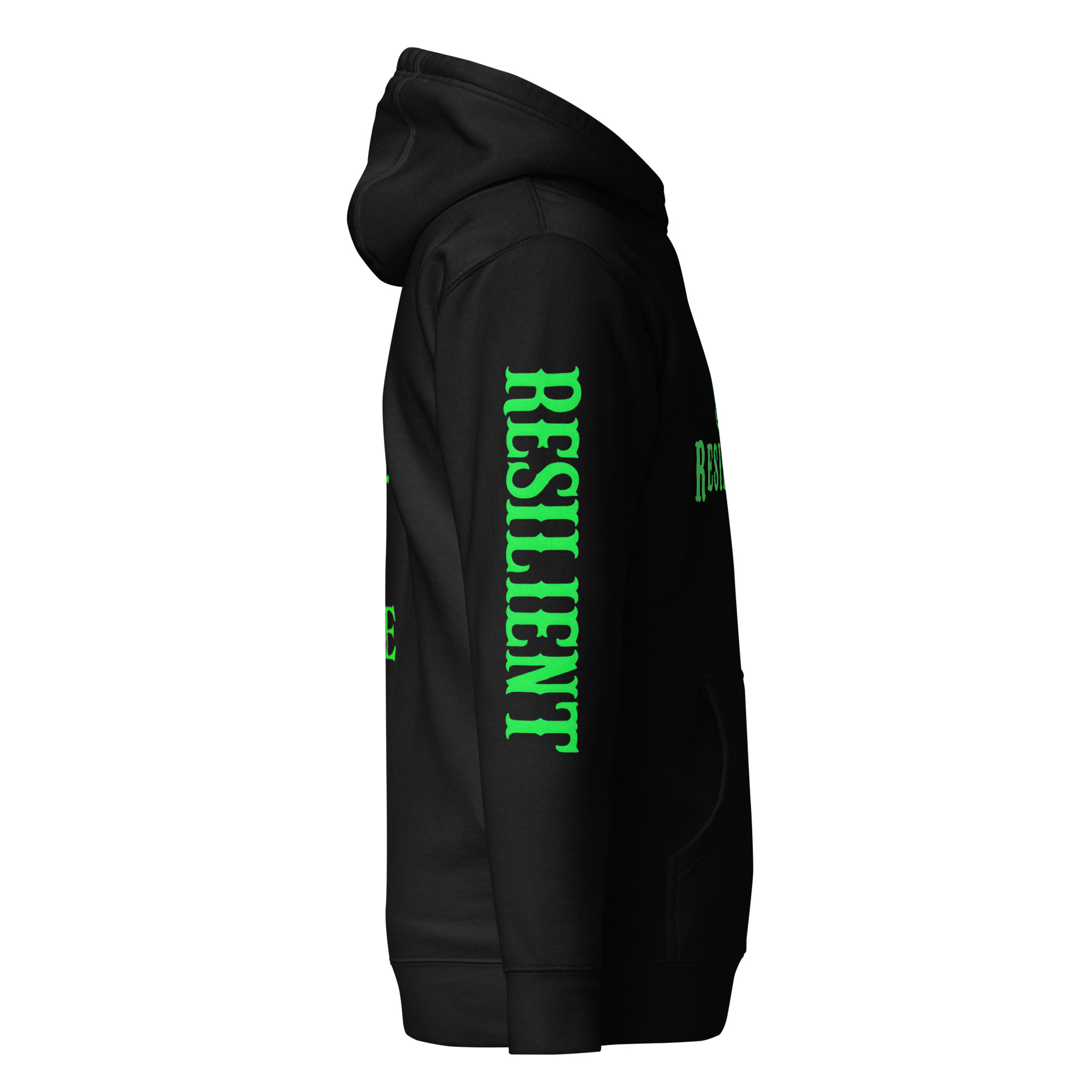 Logo and Slogan Unisex Hoodie - Image 6
