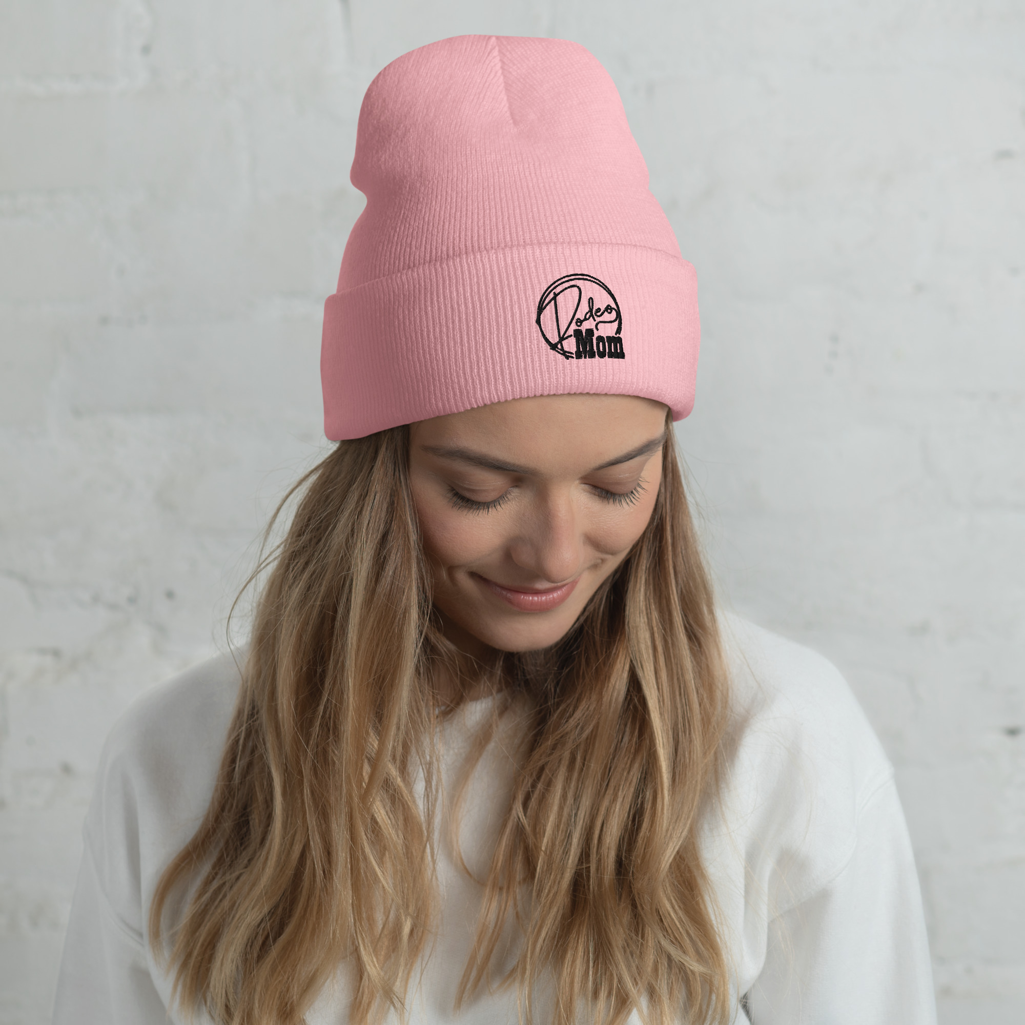 Rodeo Mom Cuffed Beanie - Image 3